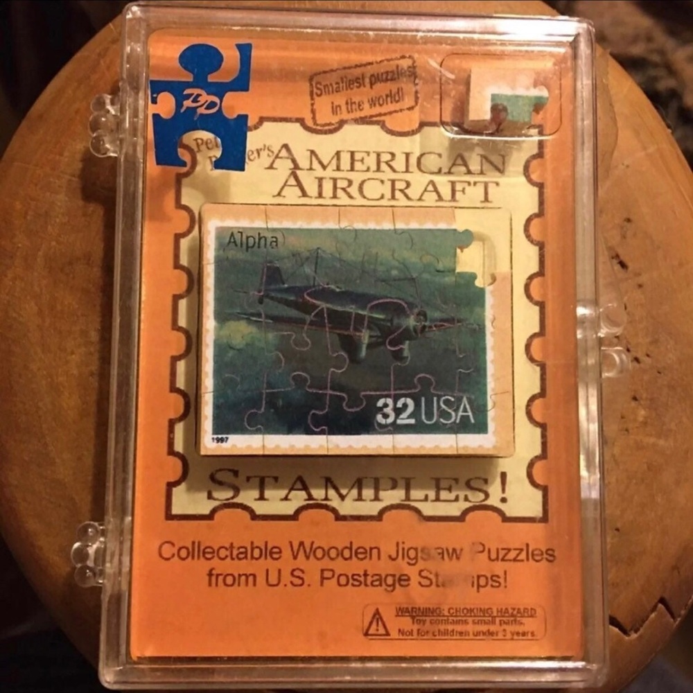 American Aircraft 32 cent stamp mini puzzle